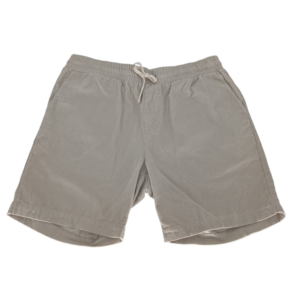 Criquet Cruiser Corduroy Golf Shorts Mens XL Tan Elastic Waist Drawstring Preppy